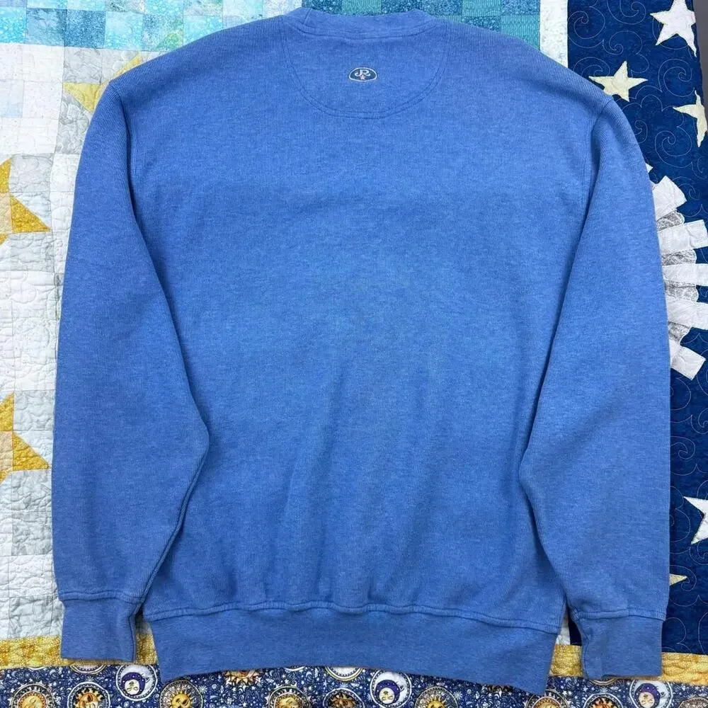 Vintage Joey Rodolfo Periwinkle Baby Blue Oversized Pullover Crewneck Sweater